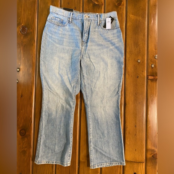 Banana Republic flare crop jeans, NWT - Picture 2 of 9